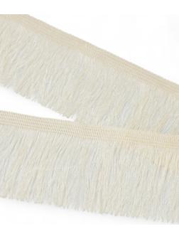 Бахрома одинарная, 6,5 см, 20 м±0.5, цвет молочный