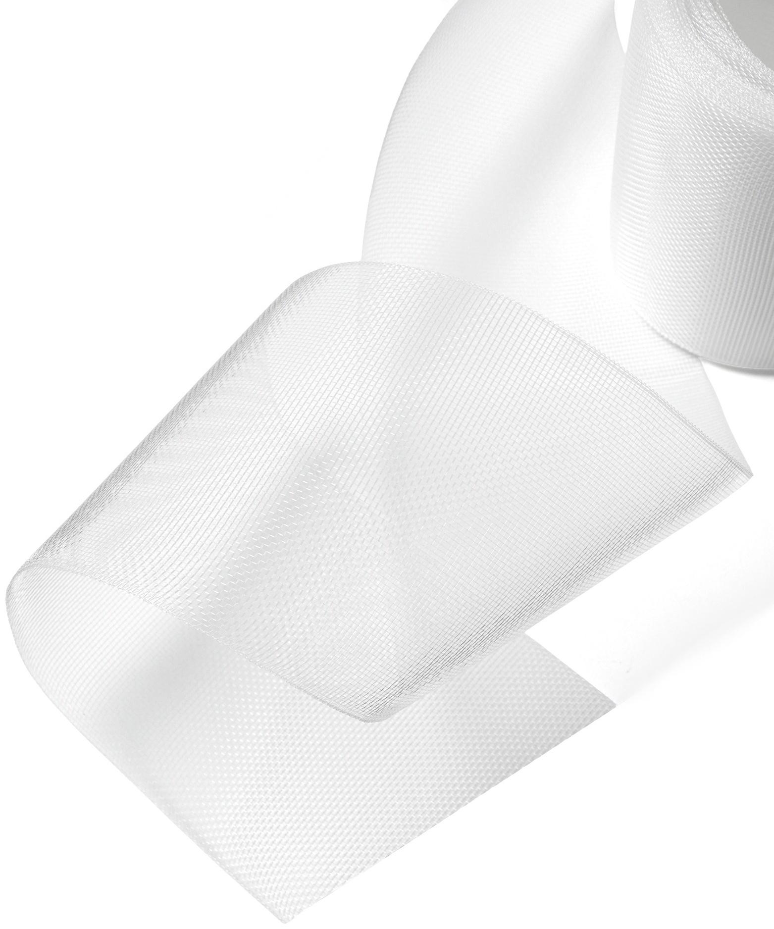 Лента шторная, 9 см, 10 м±0.5, цвет белый