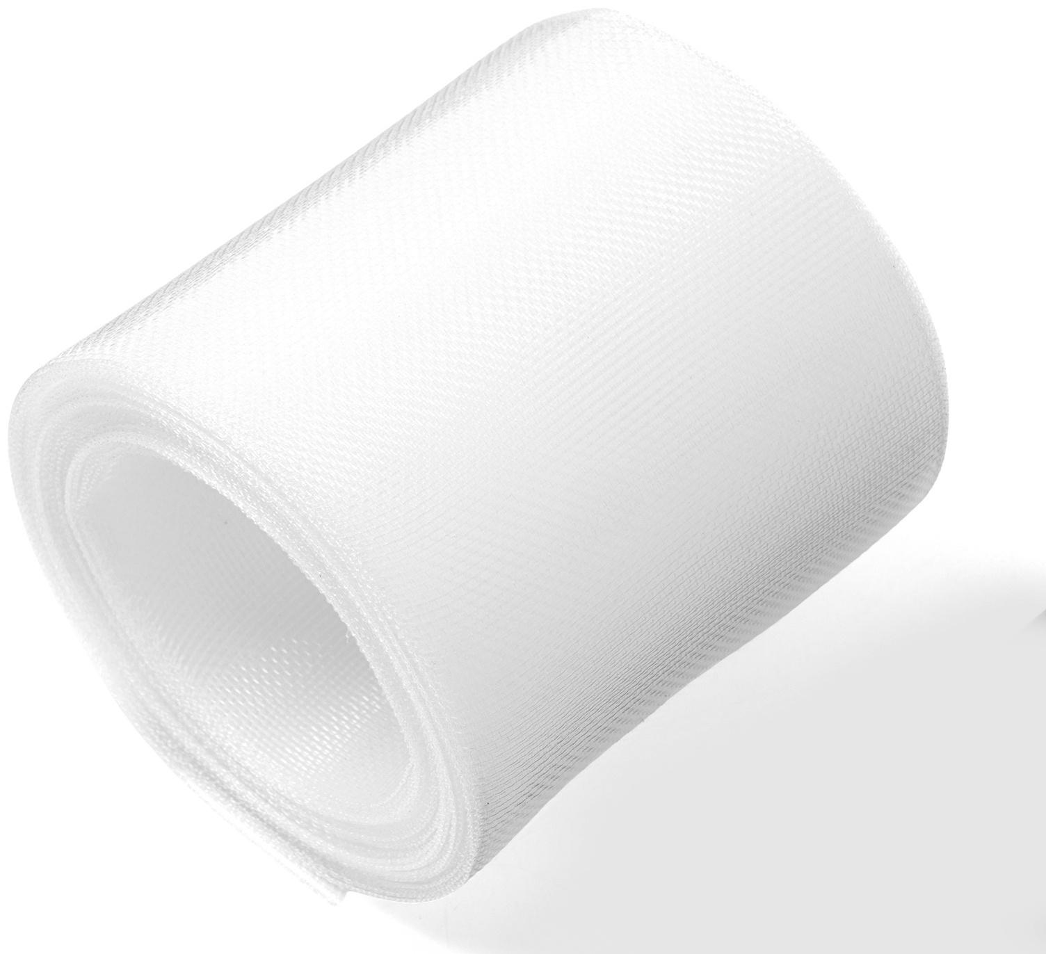 Лента шторная, 9 см, 10 м±0.5, цвет белый