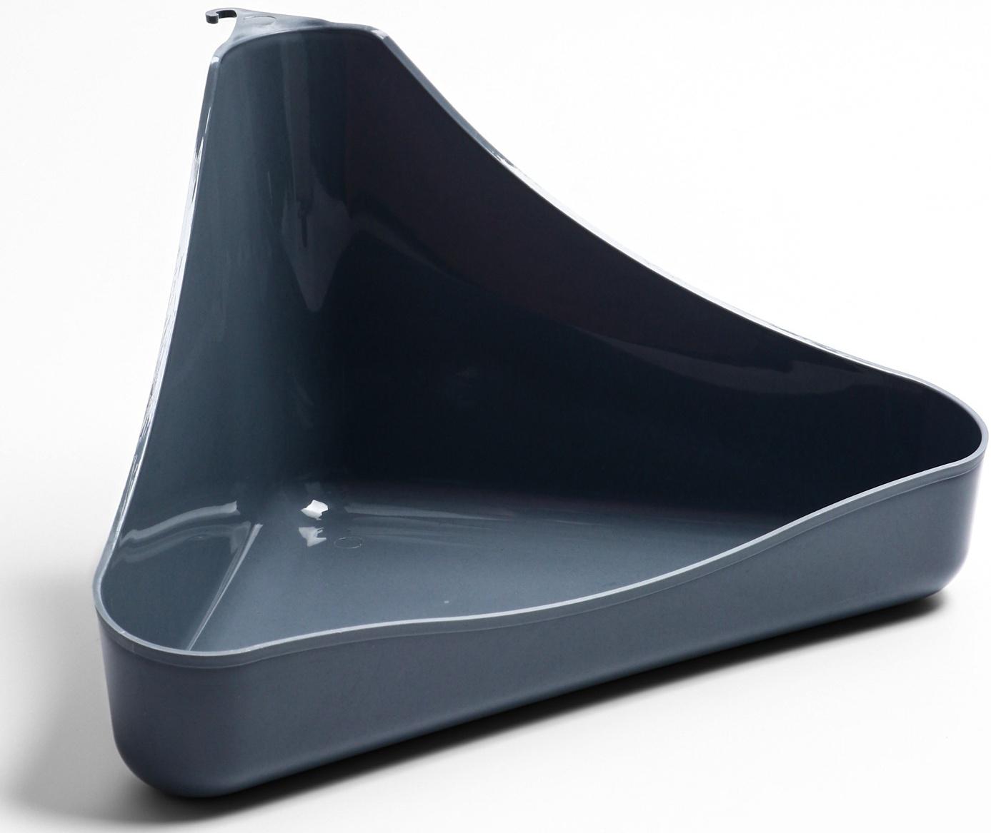 Туалет угловой для грызунов 33×19×18 см, микс цветов