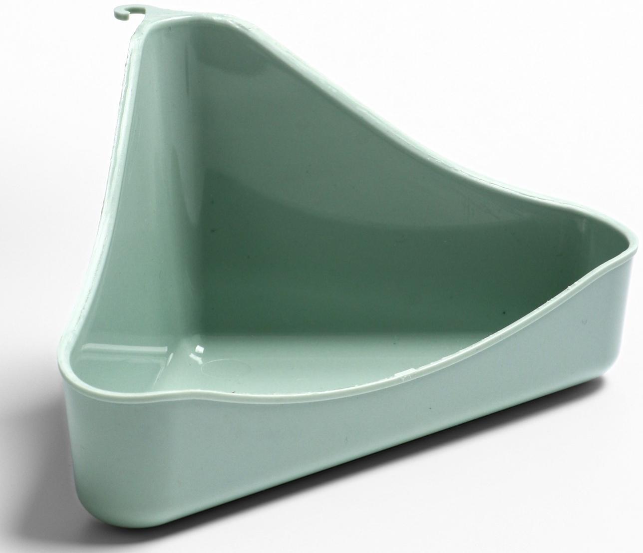 Туалет угловой для грызунов 16×9×8.5 см, микс цветов