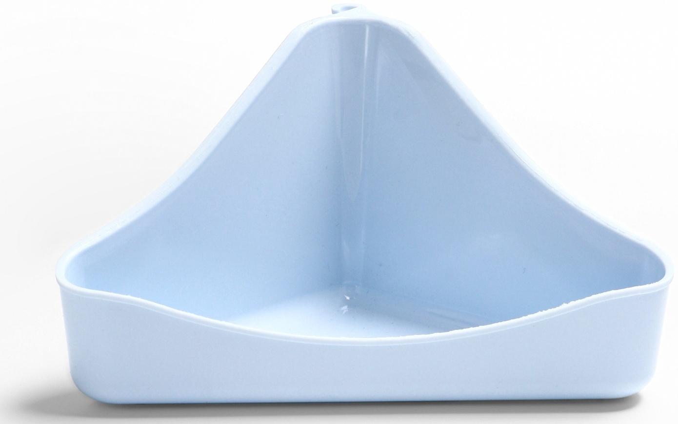 Туалет угловой для грызунов 16×9×8.5 см, микс цветов