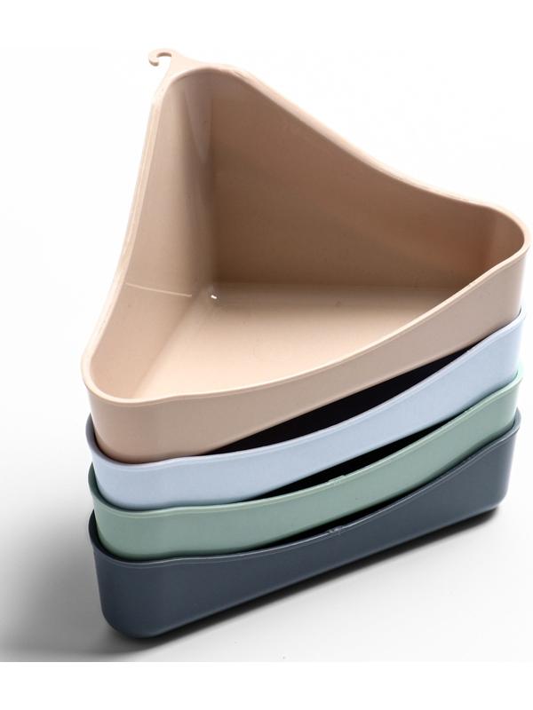 Туалет угловой для грызунов 16×9×8.5 см, микс цветов