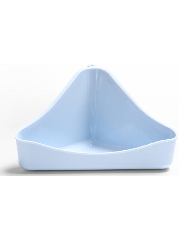 Туалет угловой для грызунов 16×9×8.5 см, микс цветов