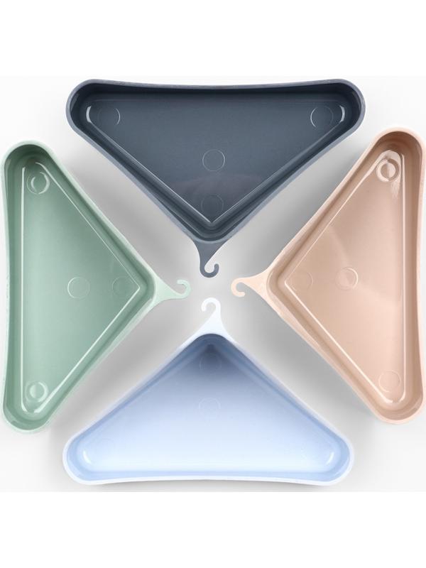 Туалет угловой для грызунов 16×9×8.5 см, микс цветов