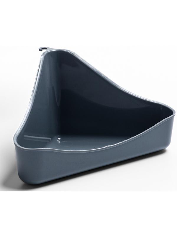 Туалет угловой для грызунов 16×9×8.5 см, микс цветов