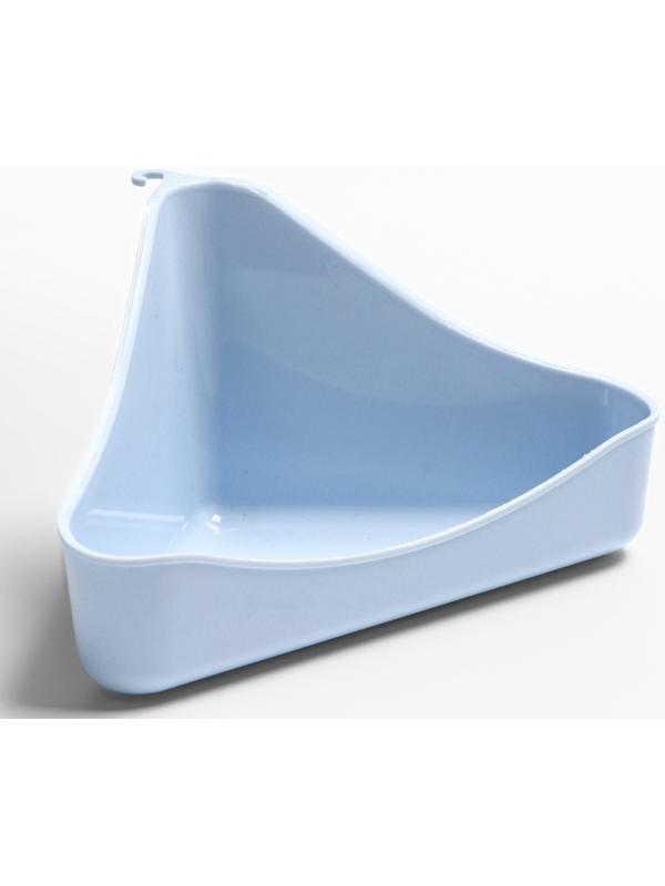 Туалет угловой для грызунов 16×9×8.5 см, микс цветов