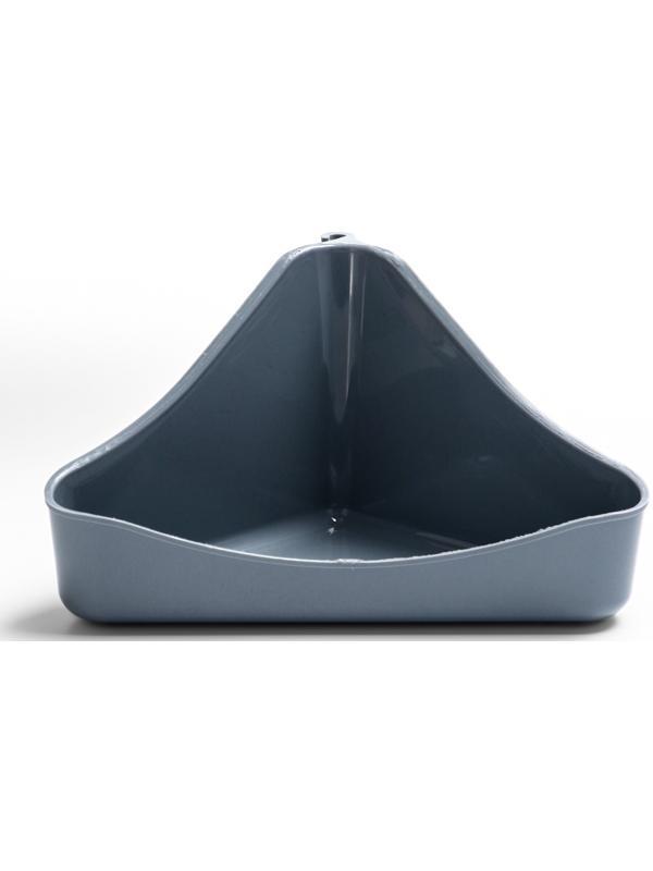 Туалет угловой для грызунов 16×9×8.5 см, микс цветов