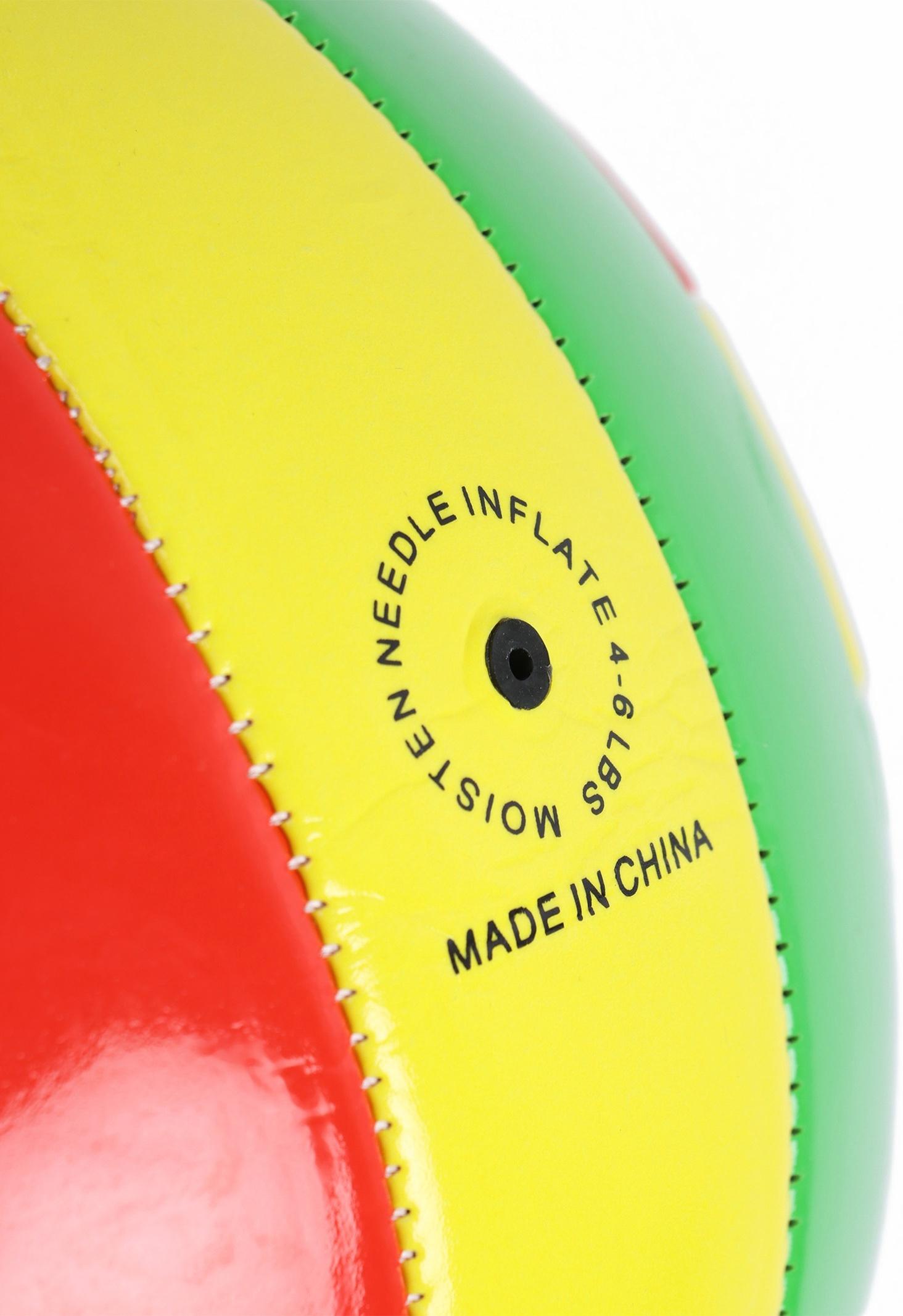 Волейбольный мяч, машинная сшивка, 18 панелей, р. 5, PVC, цвет МИКС