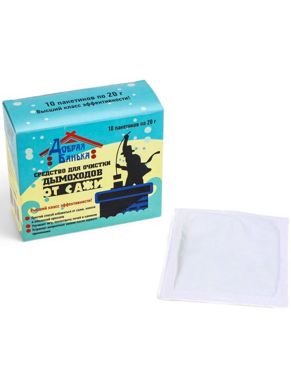 Средство для очистки дымоходов «Добрая банька», 10 шт., 200 г