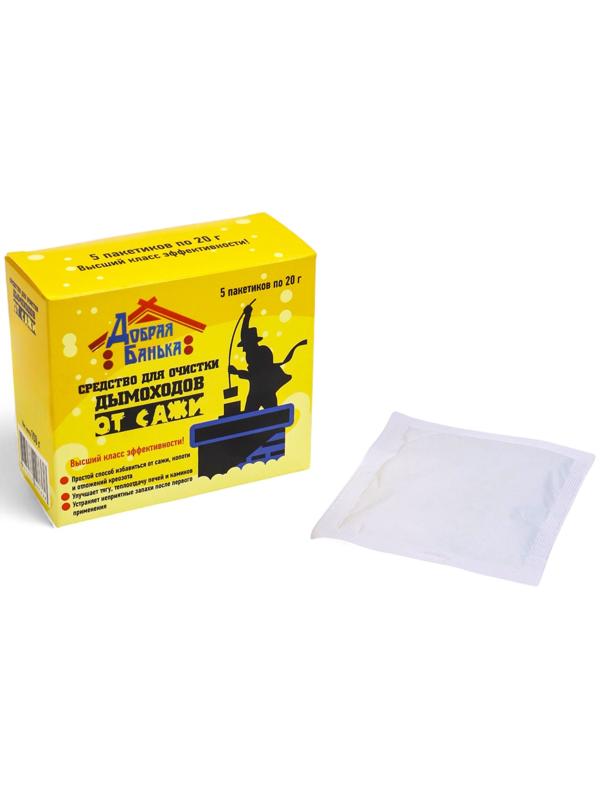 Средство для очистки дымоходов «Добрая банька», 5 шт., 100 г