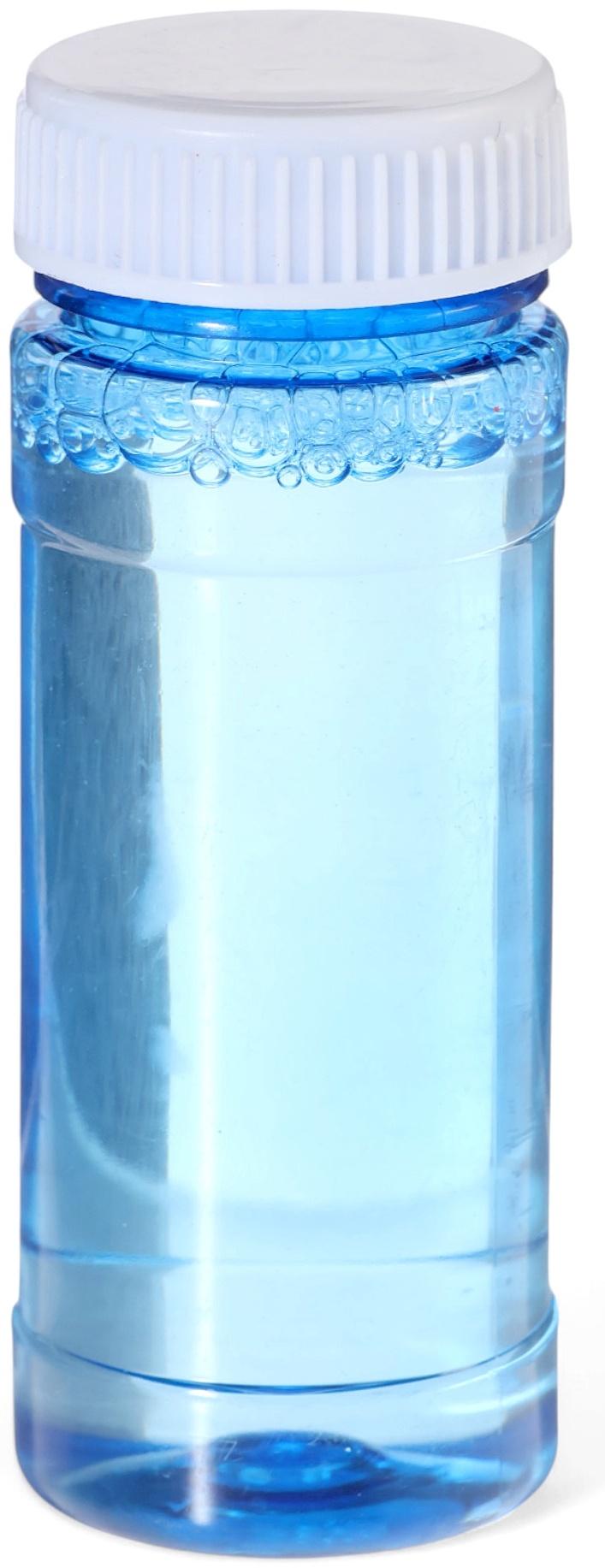 Генератор мыльных пузырей «Пистолет», световые эффекты, работает от батареек, синий