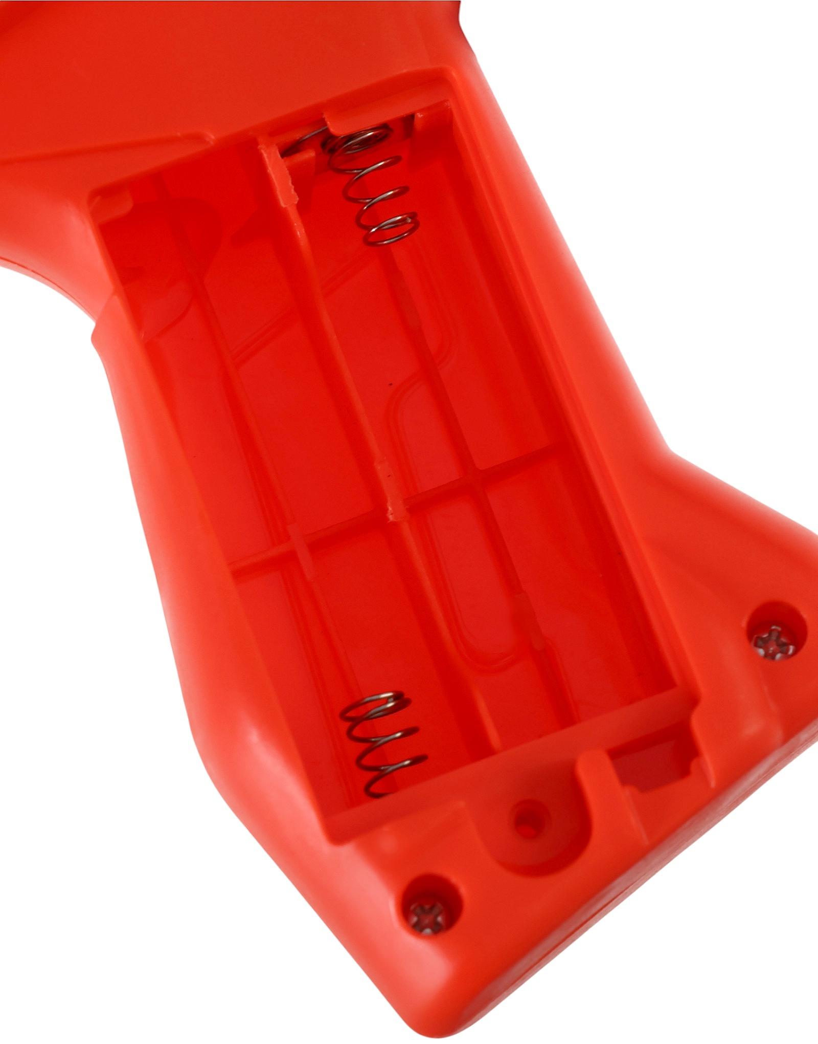 Генератор мыльных пузырей «Пистолет», световые эффекты, работает от батареек, красный