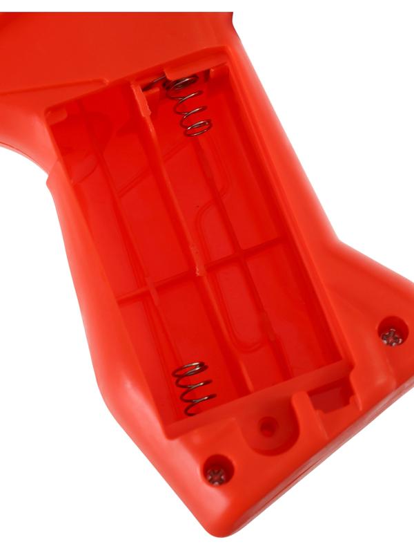 Генератор мыльных пузырей «Пистолет», световые эффекты, работает от батареек, красный