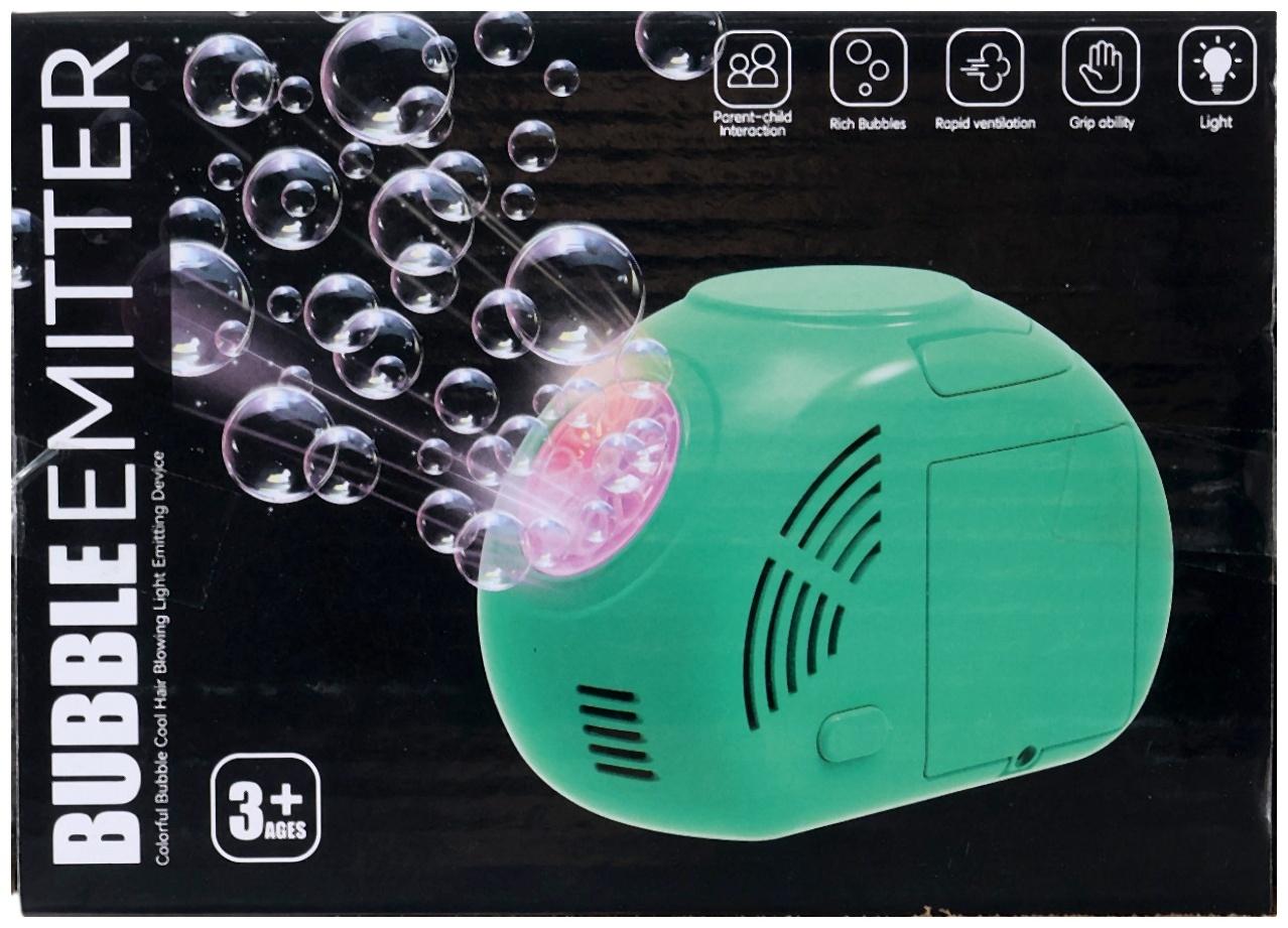 Генератор мыльных пузырей «Праздник», световые эффекты, работает от батареек