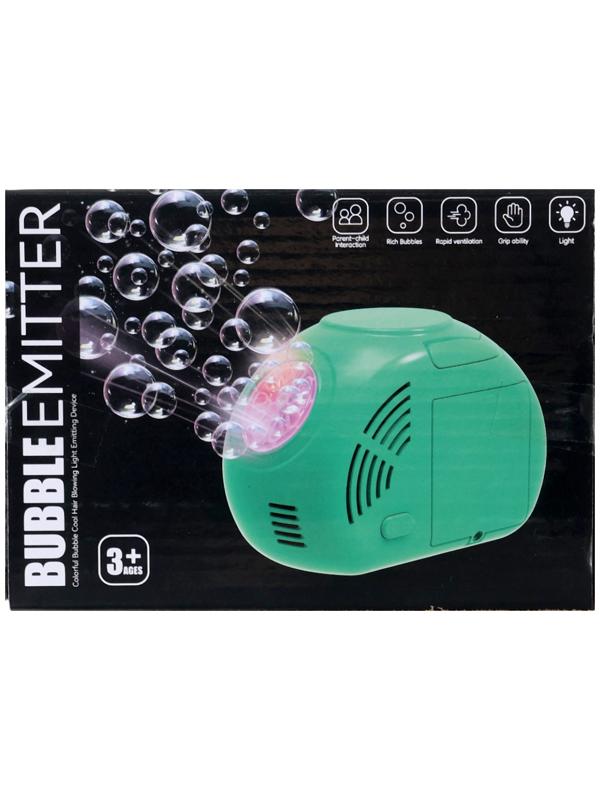 Генератор мыльных пузырей «Праздник», световые эффекты, работает от батареек