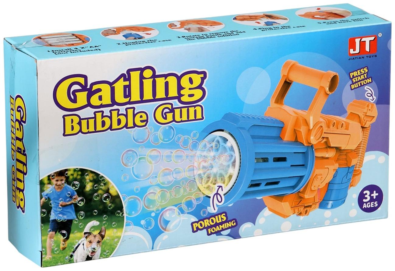 Генератор мыльных пузырей «Пулемёт», работает от батареек