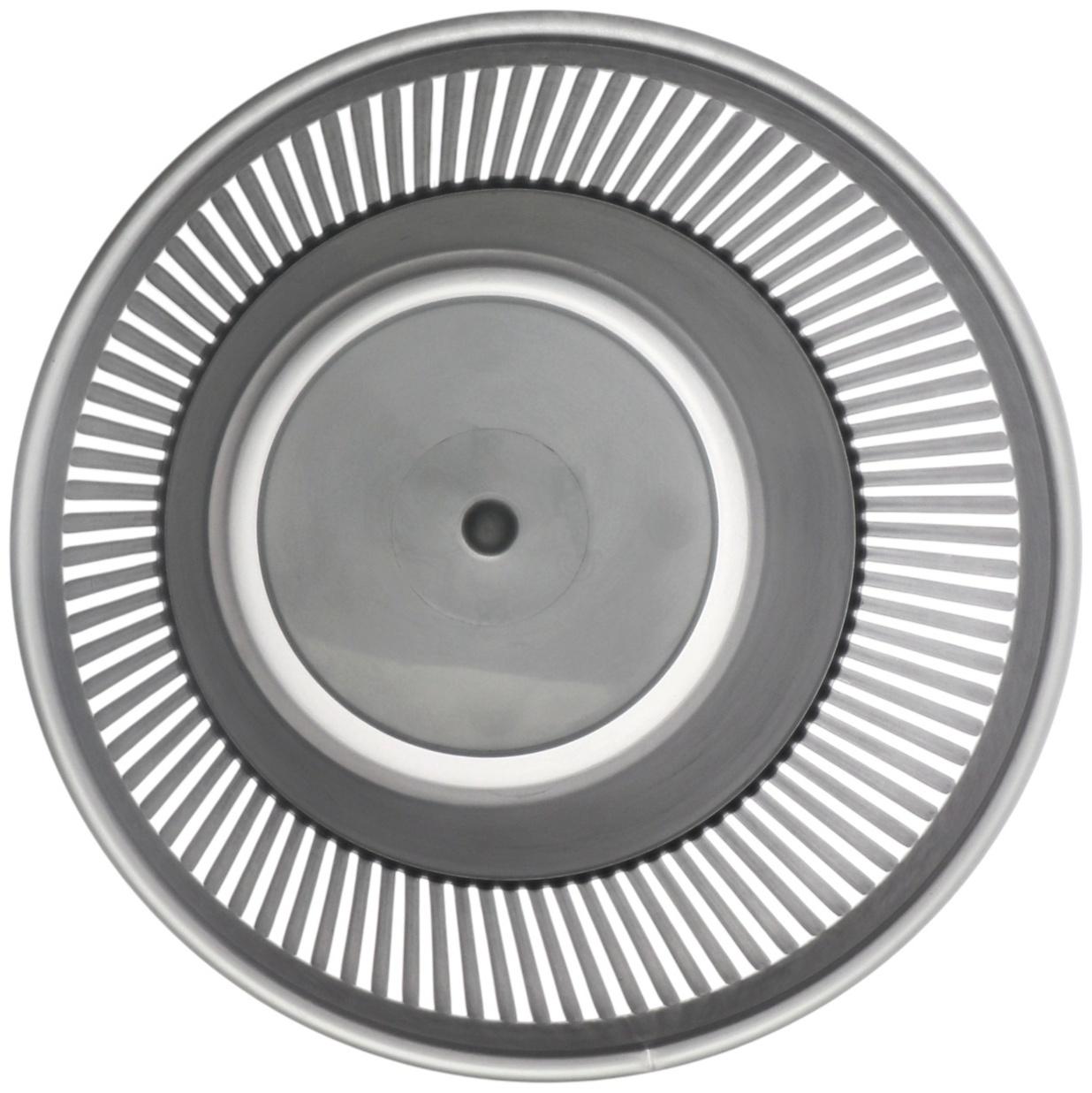 Корзина для бумаг и мусора 10 л, «Доступный офис», сетчатая, серая