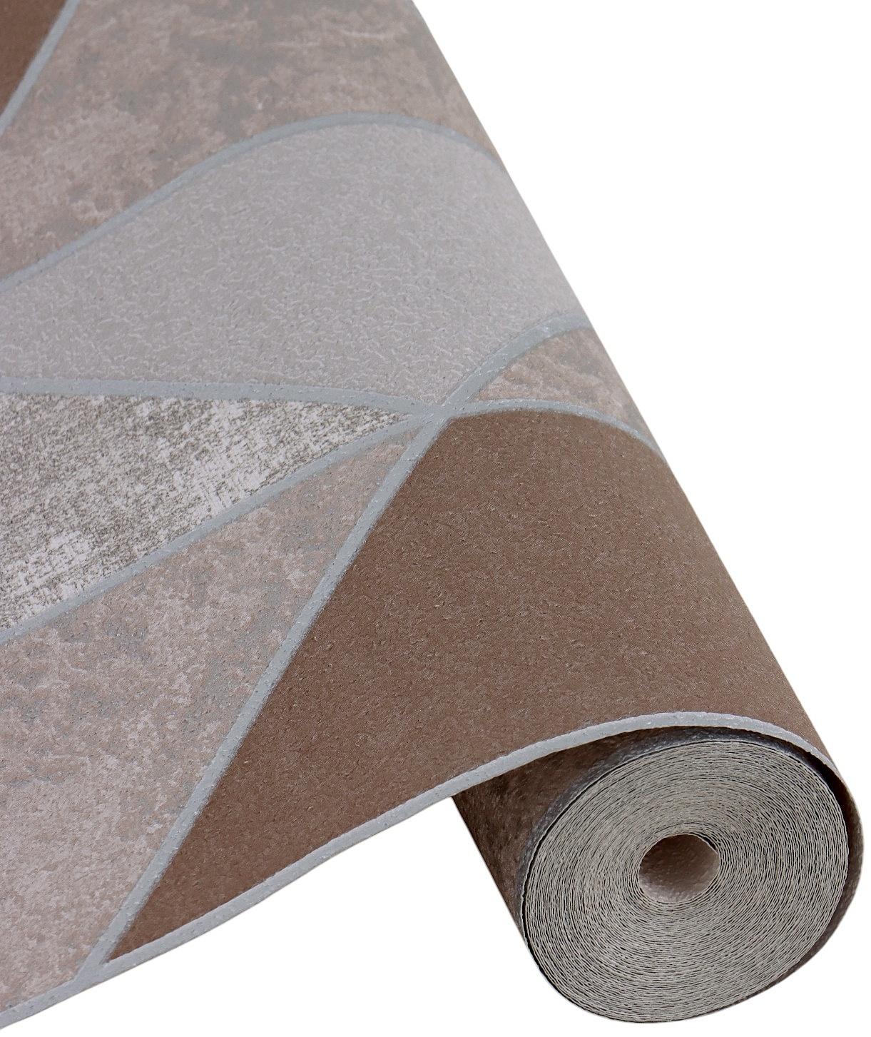 Обои бумажные «Пермские обои. Стиль1131 – 02», 0.53×10.05 м, цвет серый/коричневый