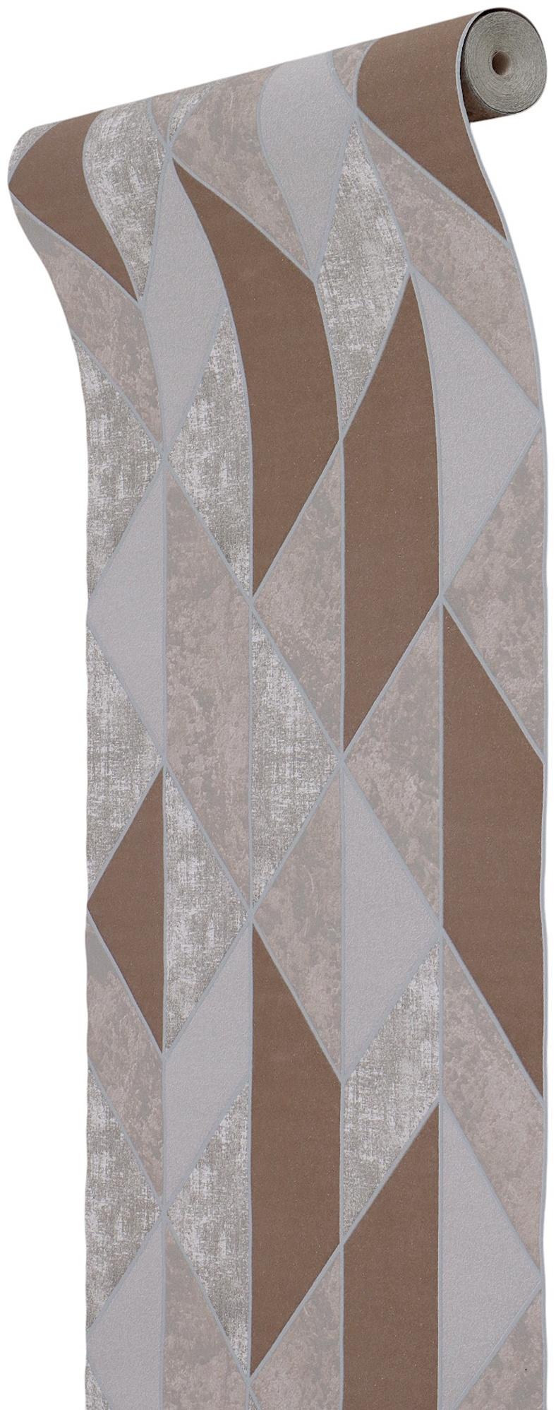Обои бумажные «Пермские обои. Стиль1131 – 02», 0.53×10.05 м, цвет серый/коричневый