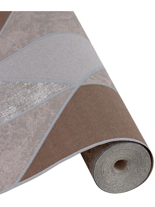 Обои бумажные «Пермские обои. Стиль1131 – 02», 0.53×10.05 м, цвет серый/коричневый