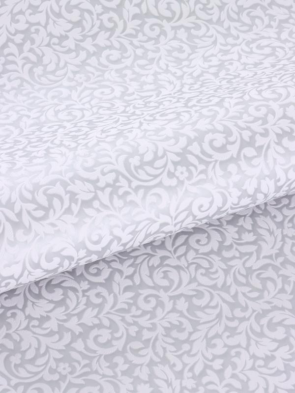 Обои бумажные «Пермские обои. Соблазн 23 – 417», 0.53×10.05 м, цвет белый/серый