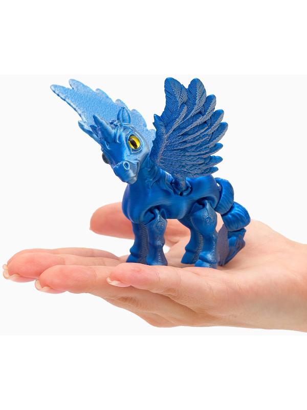 3Д - печатная игрушка «Единорог», подвижная