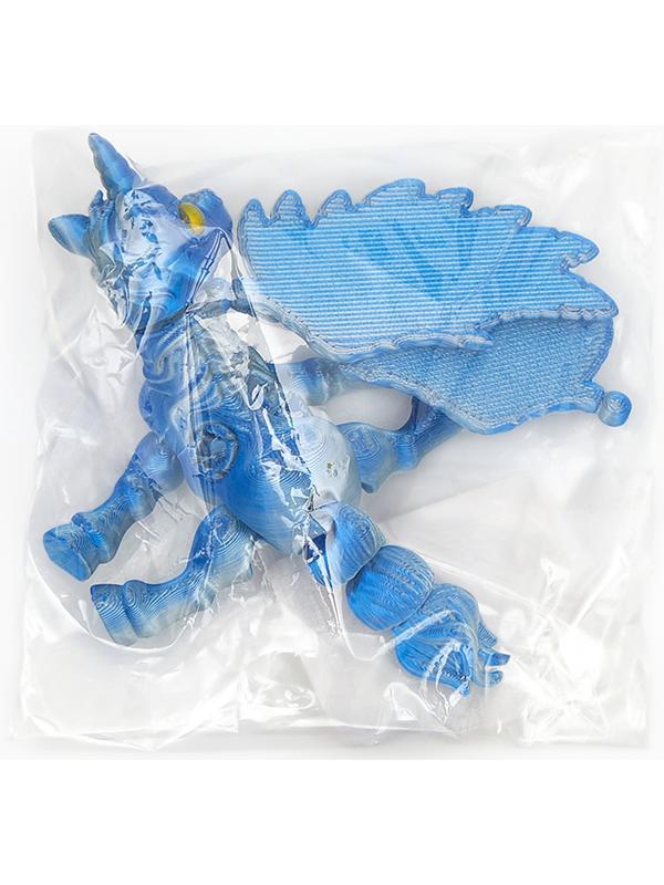 3Д - печатная игрушка «Единорог», подвижная