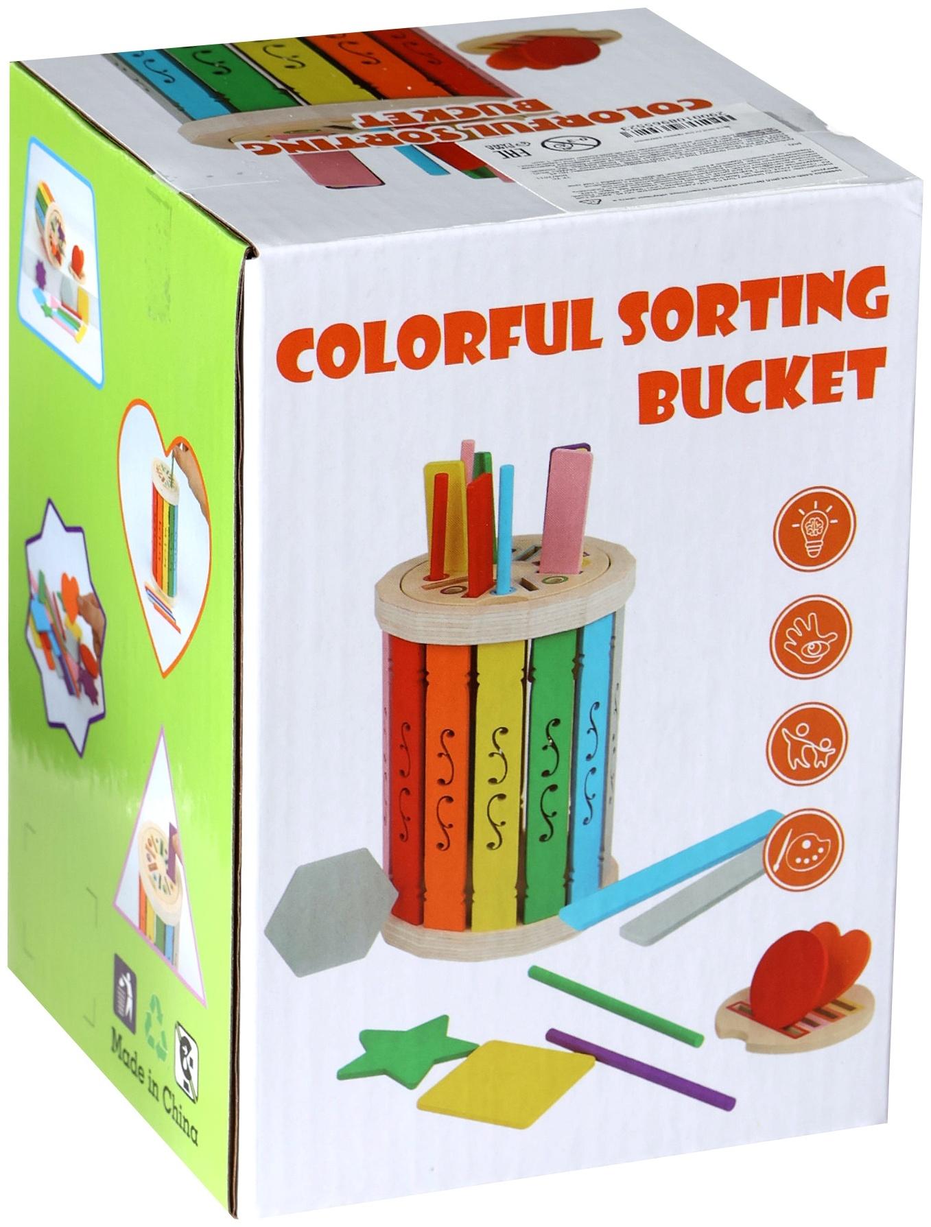 Сортер «Давай учиться и играть», развивающий набор по методике Монтессори