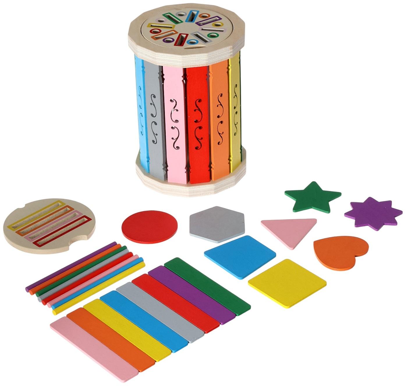 Сортер «Давай учиться и играть», развивающий набор по методике Монтессори