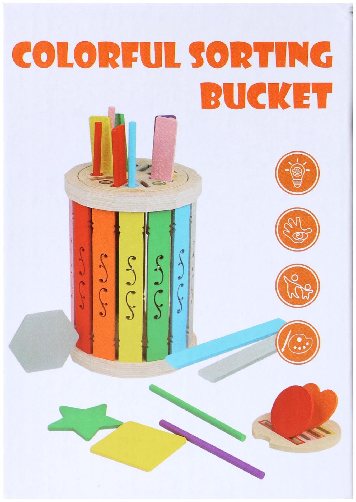 Сортер «Давай учиться и играть», развивающий набор по методике Монтессори