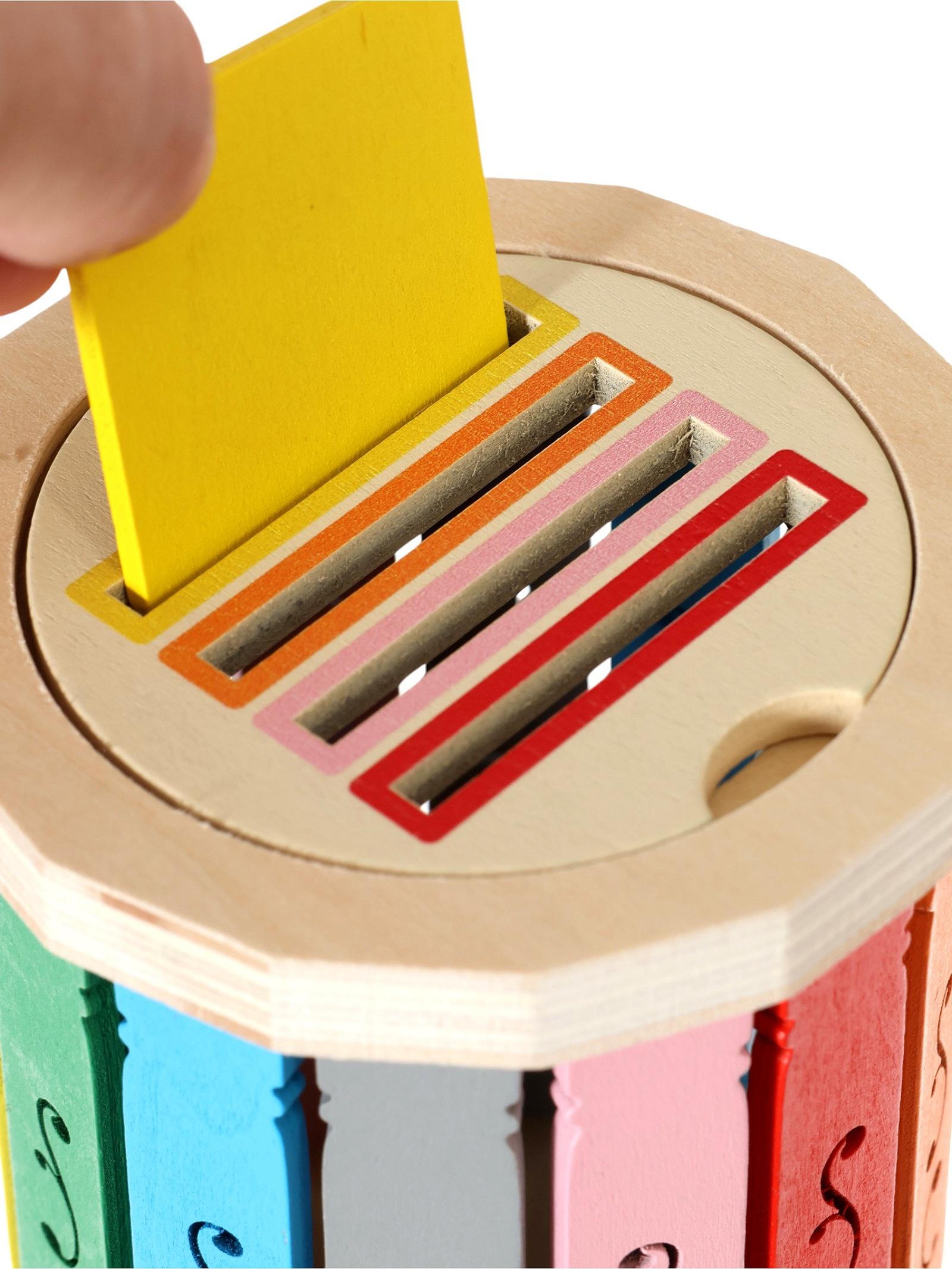 Сортер «Давай учиться и играть», развивающий набор по методике Монтессори