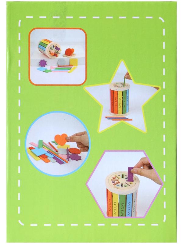 Сортер «Давай учиться и играть», развивающий набор по методике Монтессори