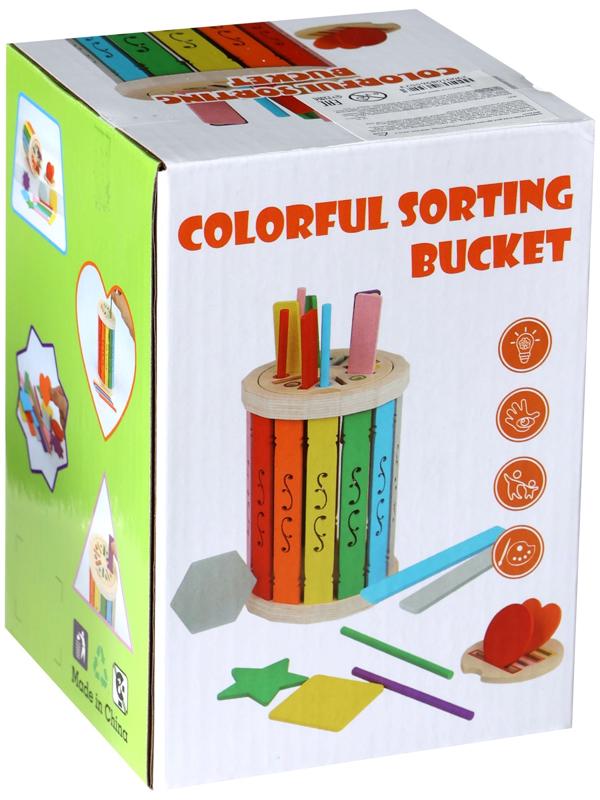 Сортер «Давай учиться и играть», развивающий набор по методике Монтессори
