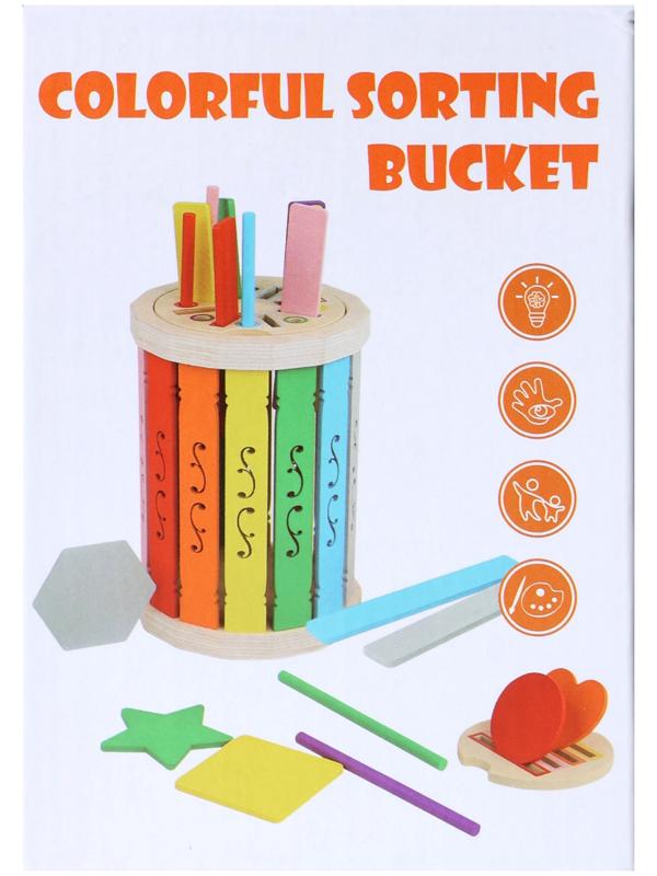 Сортер «Давай учиться и играть», развивающий набор по методике Монтессори