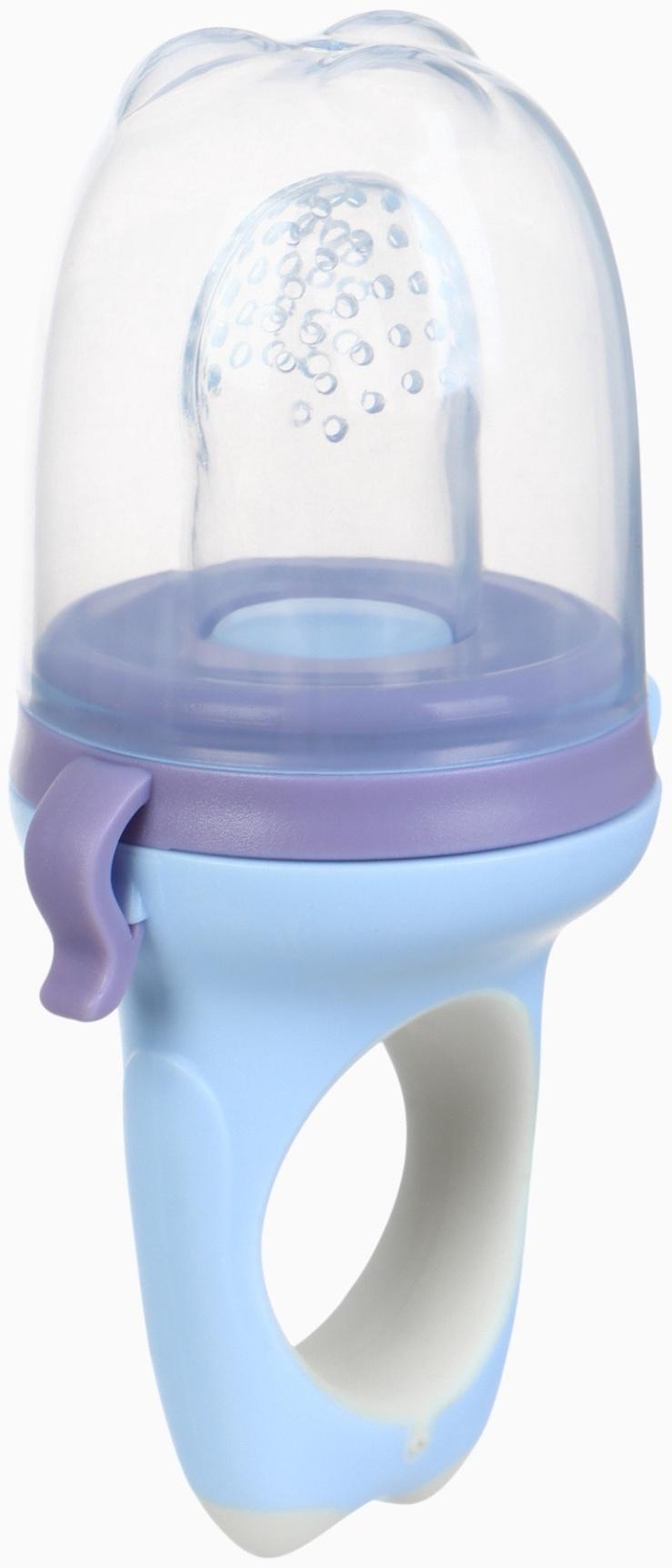 Ниблер для прикорма, от 5 мес., с силиконовой сеточкой, размер М «Дино» МИКС