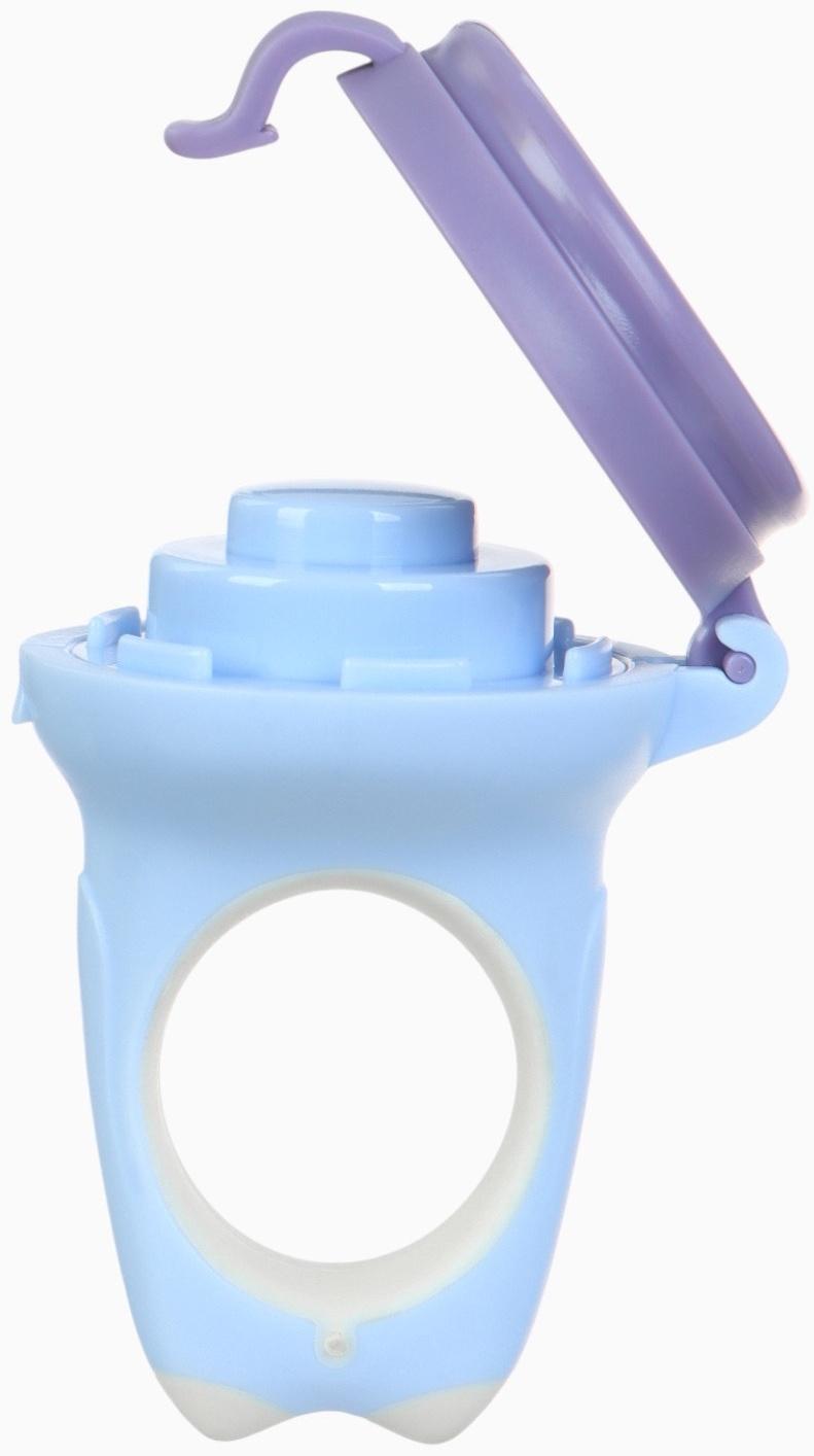 Ниблер для прикорма, от 5 мес., с силиконовой сеточкой, размер М «Дино» МИКС