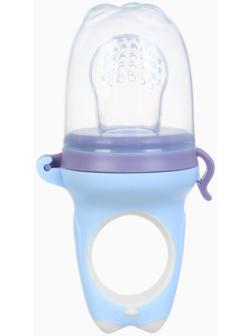 Ниблер для прикорма, от 5 мес., с силиконовой сеточкой, размер М «Дино» МИКС