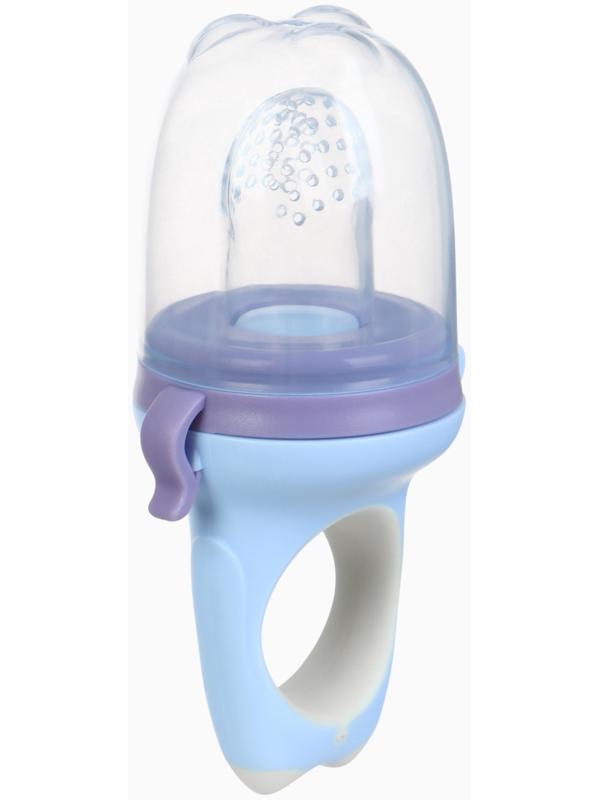 Ниблер для прикорма, от 5 мес., с силиконовой сеточкой, размер М «Дино» МИКС