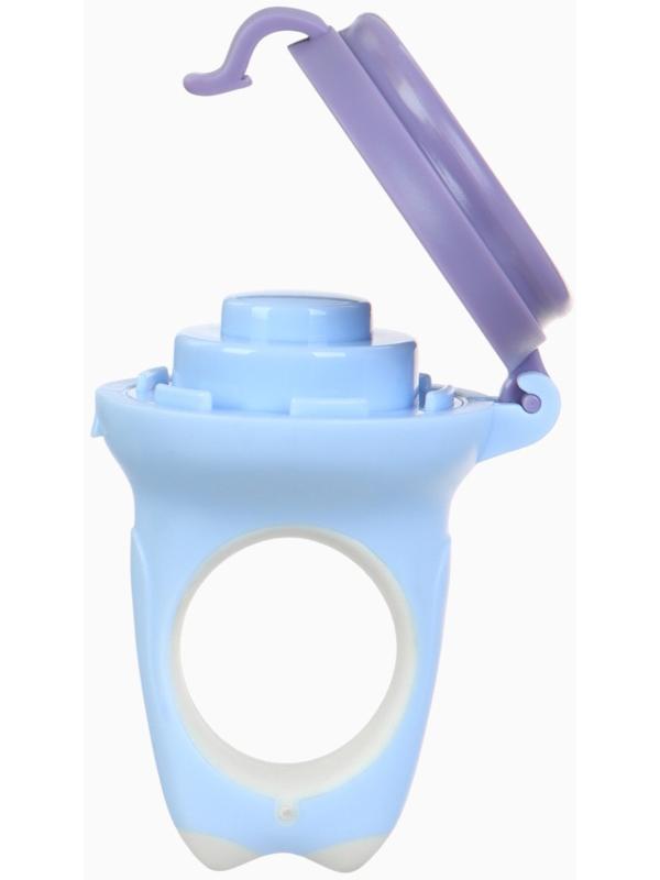 Ниблер для прикорма, от 5 мес., с силиконовой сеточкой, размер М «Дино» МИКС