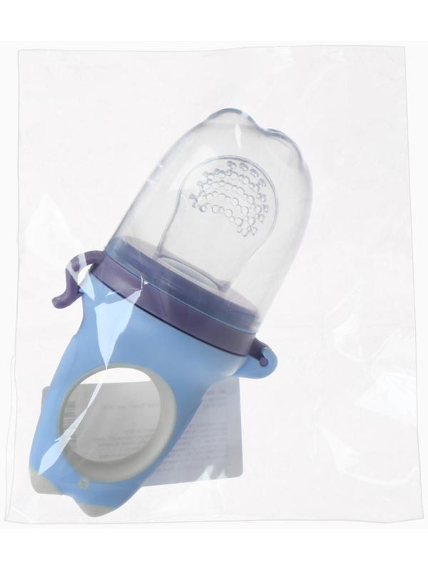 Ниблер для прикорма, от 5 мес., с силиконовой сеточкой, размер М «Дино» МИКС