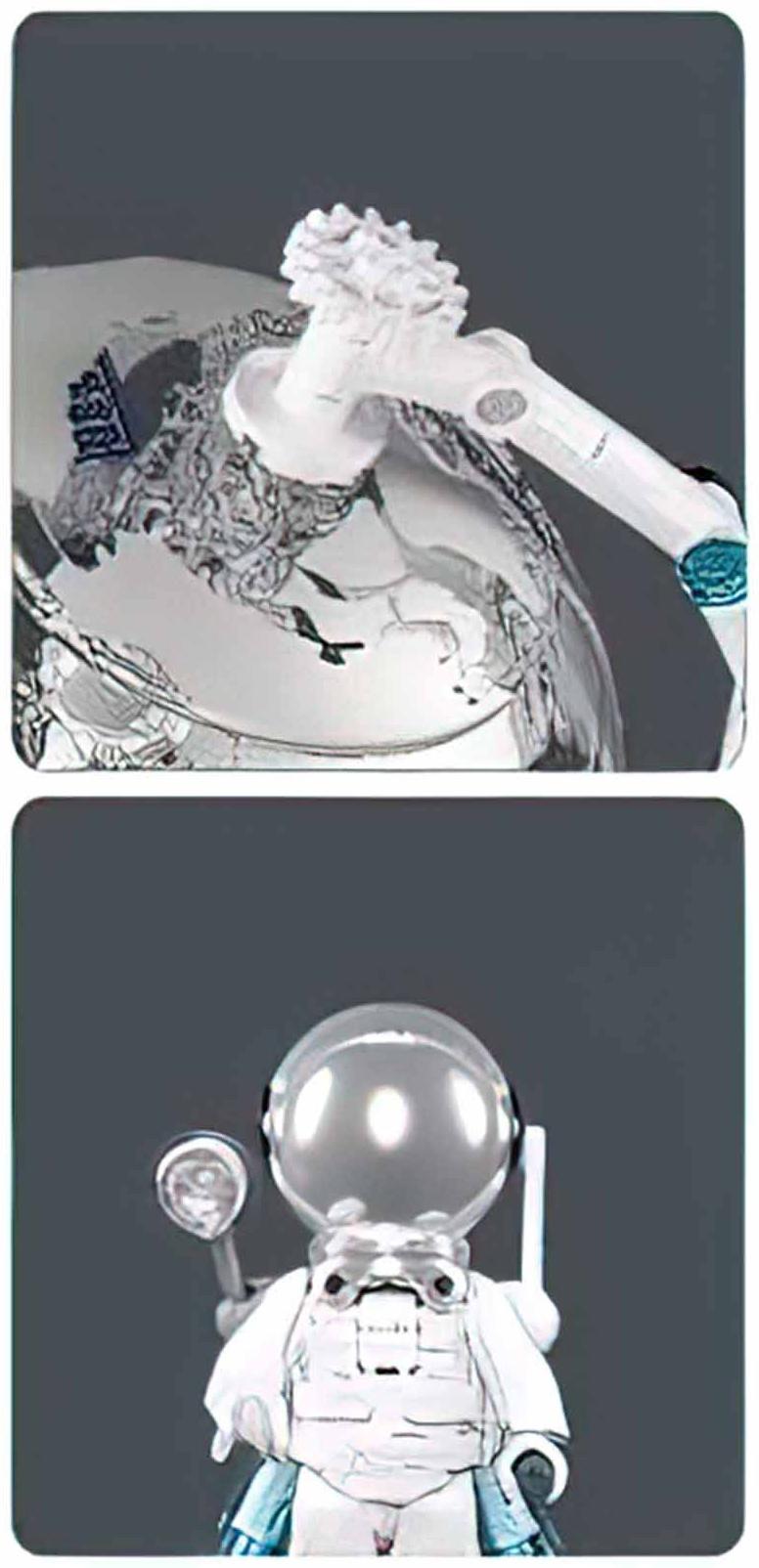 Конструктор «Модельки. Глобус», 137 деталей, с фигуркой космонавта