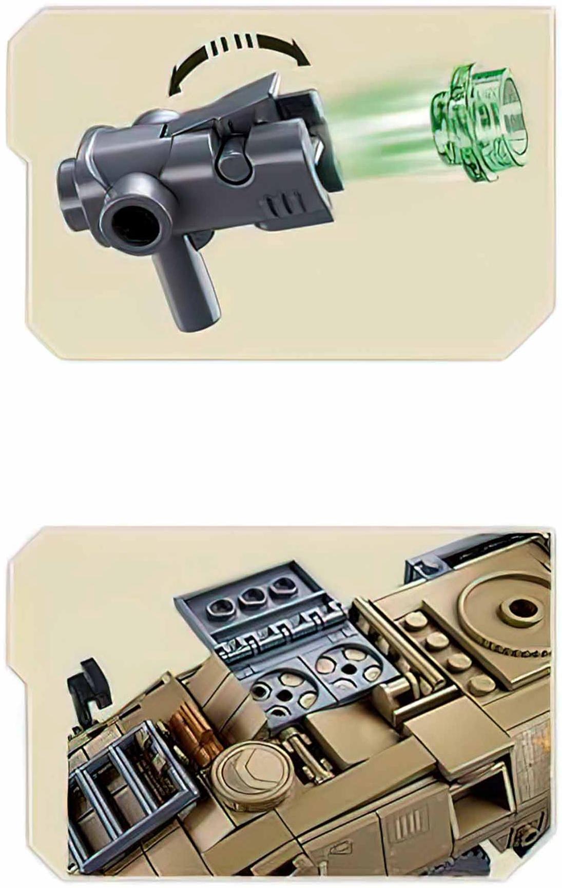 Конструктор «Армия. Бронетранспортёр Stryker», 320 деталей