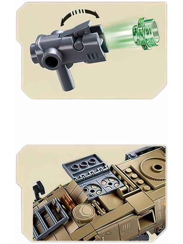 Конструктор «Армия. Бронетранспортёр Stryker», 320 деталей