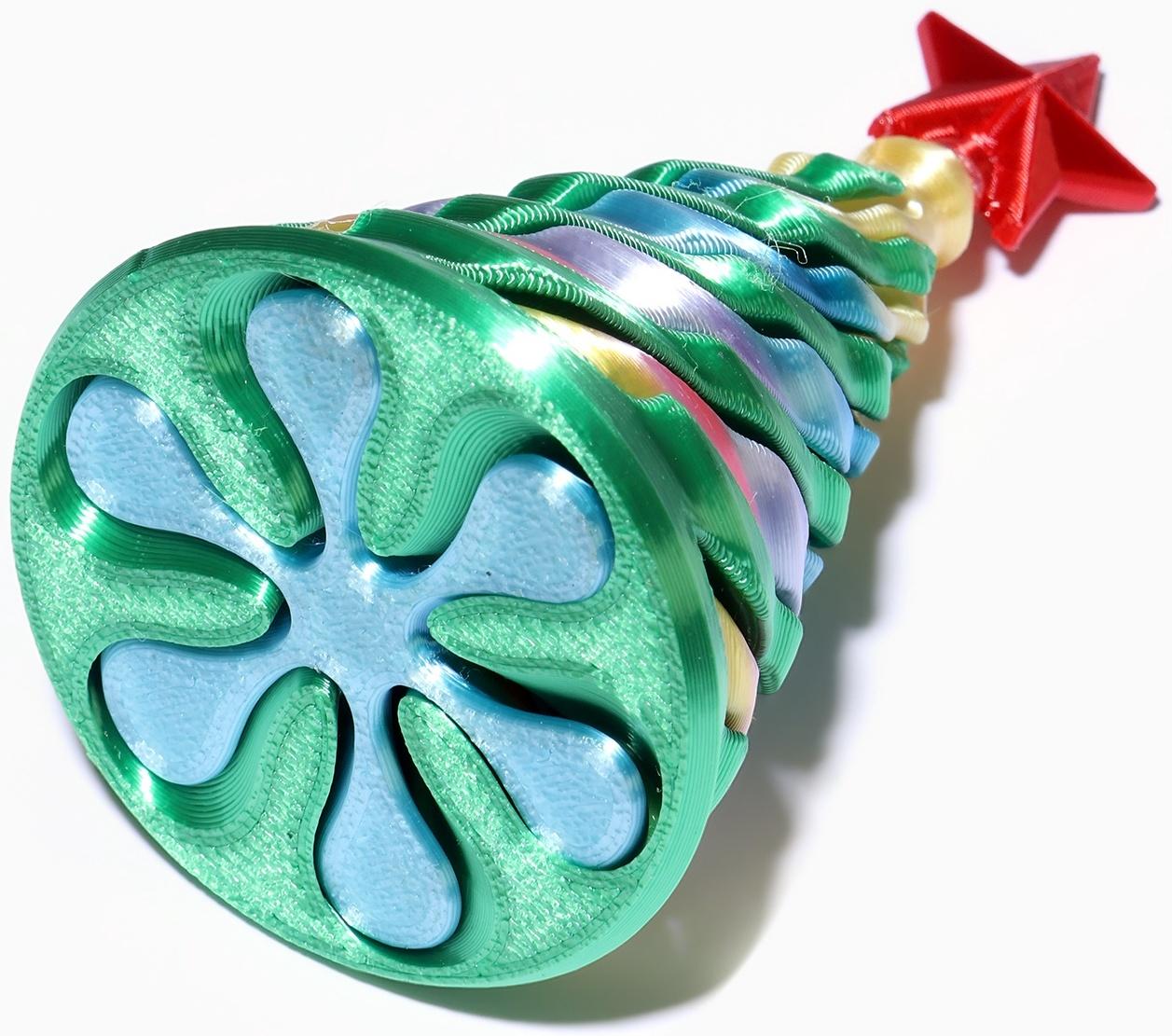 3Д - печатная игрушка «Ёлочка», МИКС