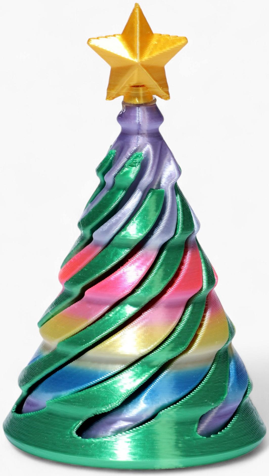 3Д - печатная игрушка «Ёлочка», МИКС