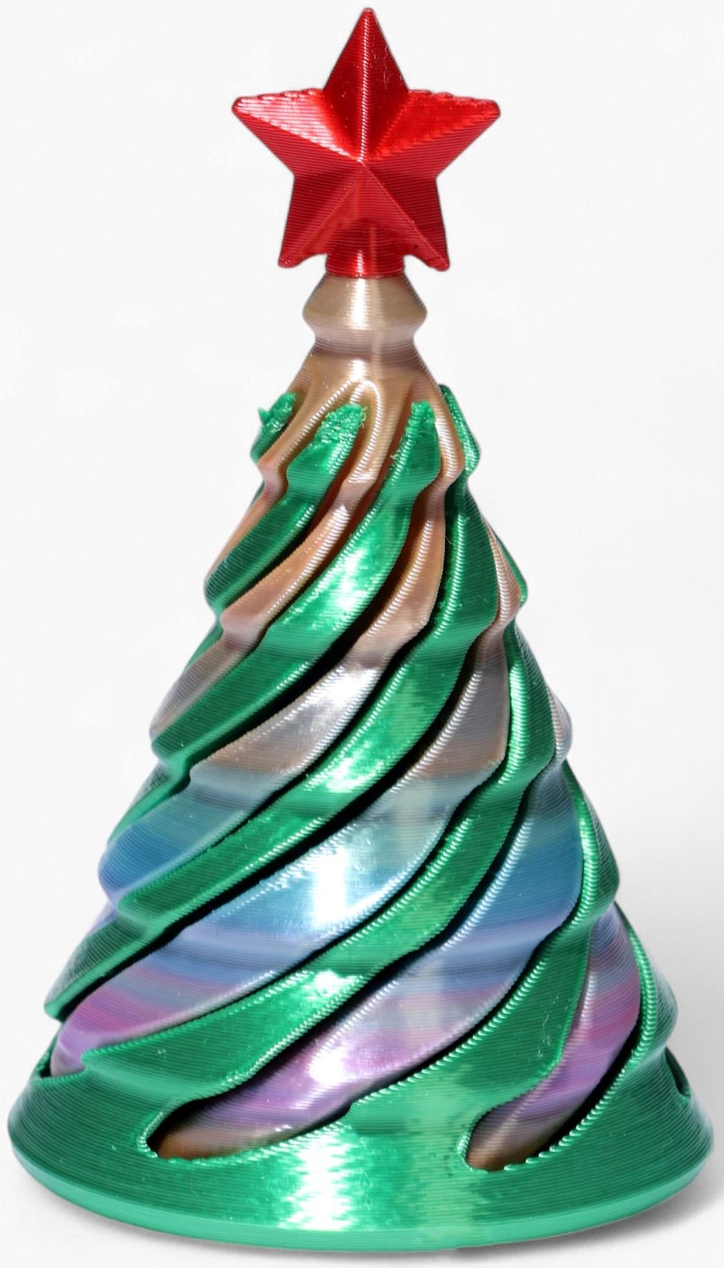 3Д - печатная игрушка «Ёлочка», МИКС