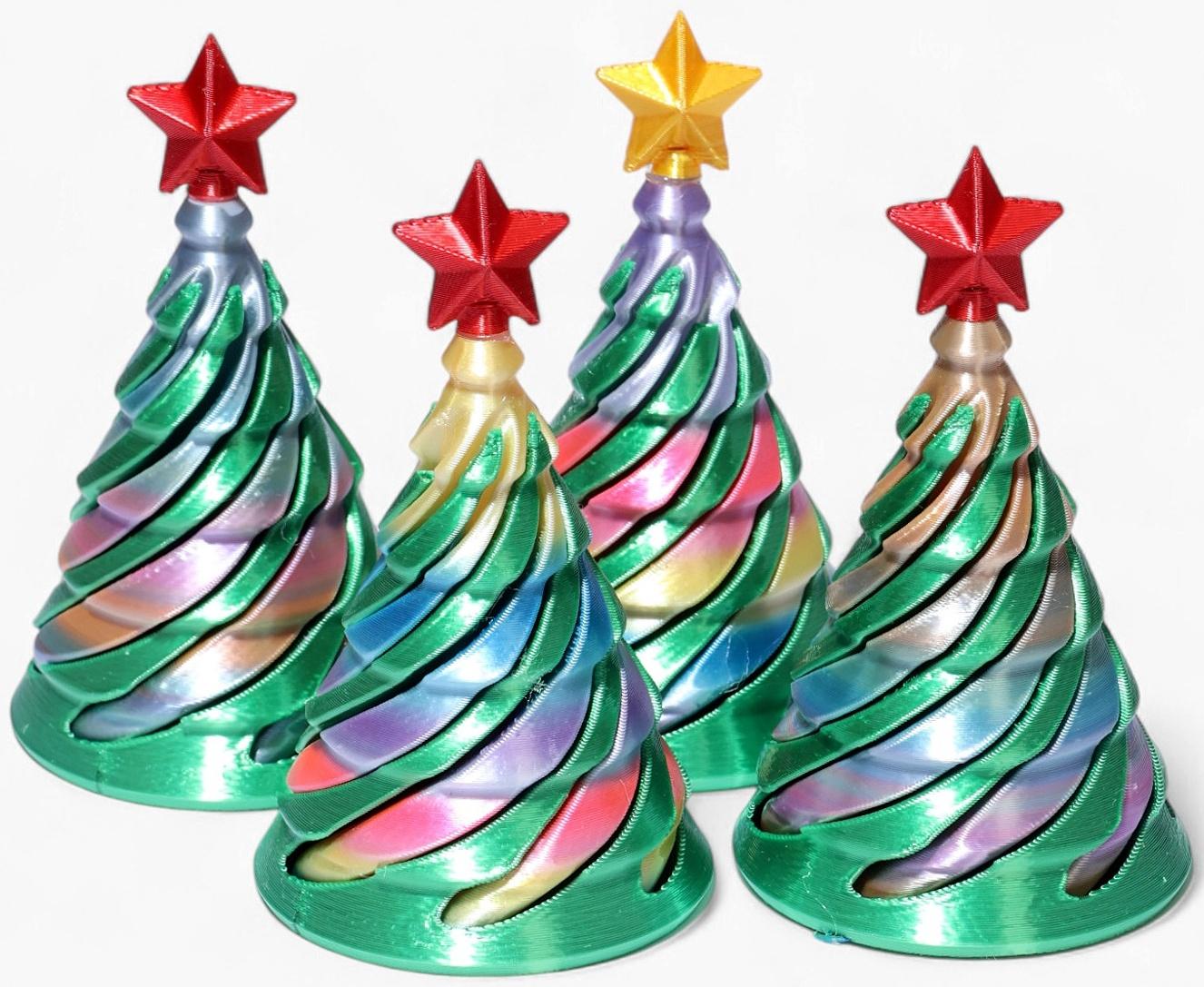 3Д - печатная игрушка «Ёлочка», МИКС