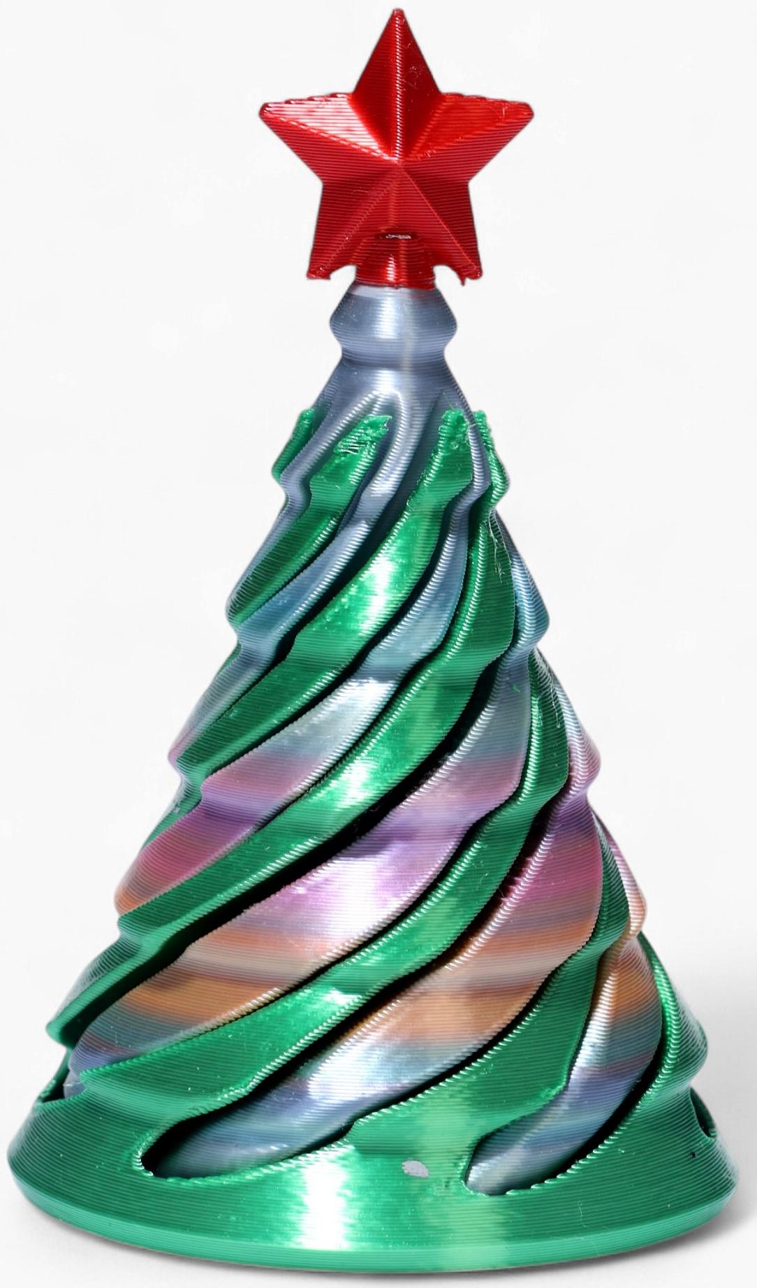 3Д - печатная игрушка «Ёлочка», МИКС