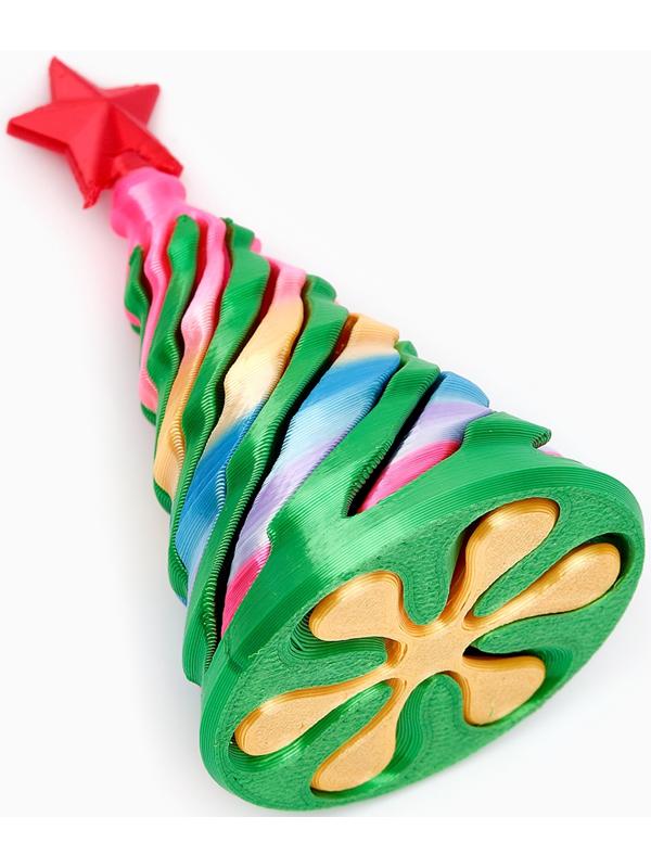 3Д - печатная игрушка «Ёлочка», МИКС